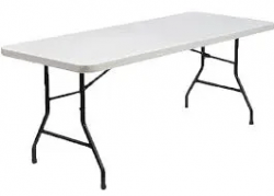 6ft White Table