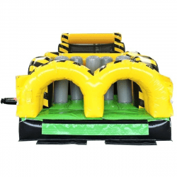 33ee 1718064436 40' Venom Inflatable Obstacle Course with Blower