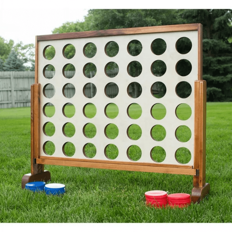 Giant Connect Four Yard Game